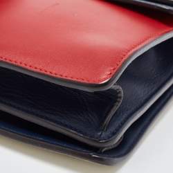 Pre Owned Gucci Tricolor Leather Medium Limited Edition Dionysus Crystals Shoulder Bag