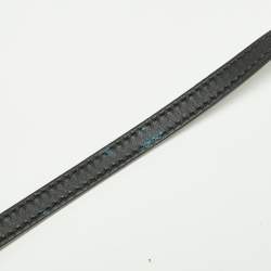 Pre Owned Gucci X Sega Black/Gold Leather Mini GUCCY Star Dome Crossbody Bag