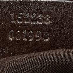 Gucci Beige/Brown GG Canvas and Leather Shopper Tote