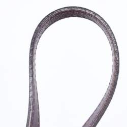 مملوكة مسبقًا حقيبة يد توتس غوتشي جولي جلد لامع وكانفاس GG بيج/بني فاتح بنمط ويب ودلاية 