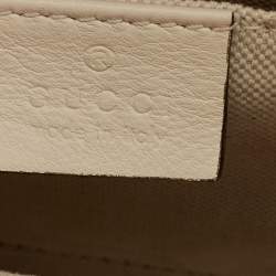 Pre Owned Gucci Tricolor Leather Medium Dionysus Bamboo Top Handle Bag