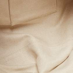 مملوكة مسبقًا حقيبة كتف غوشي سوهو جلد بيج متوسطة بسلسلة