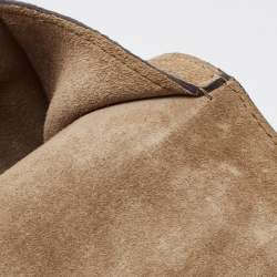 Gucci Beige GG Supreme Canvas and Suede Small Dionysus Floral/Bee Applique Shoulder Bag