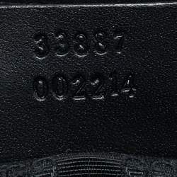 Pre Owned Gucci Black Satin Vintage Baguette Bag