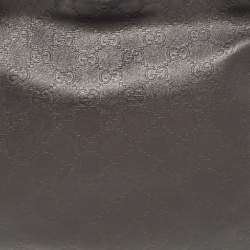 Pre Owned حقيبة غوتشي هورسبيت بيلهام جلد غوتشيسيما سوداء