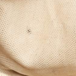 Pre Owned Gucci Tan/Beige GG Canvas and Leather Horsebit Heritage Hobo