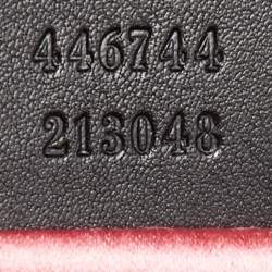 مملوكة مسبقًا Gucci Black Matelassé Velvet and Leather Mini GG Marmont Shoulder Bag