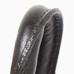 مملوكة مسبقًا Gucci Black Nylon and Leather Jackie O Tote