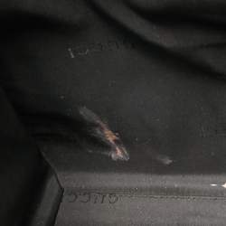 مملوكة مسبقًا Gucci Black Nylon and Leather Jackie O Tote