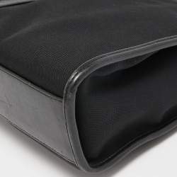 مملوكة مسبقًا Gucci Black Nylon and Leather Jackie O Tote