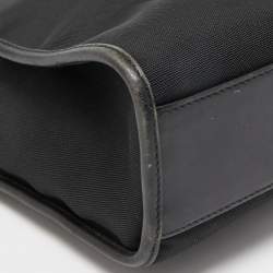 مملوكة مسبقًا Gucci Black Nylon and Leather Jackie O Tote