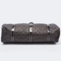 مملوكة مسبقًا Gucci Brown GG Supreme Canvas and Leather Jackie O Hobo