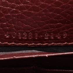  Gucci Burgundy Leather Dionysus Wallet On Chain