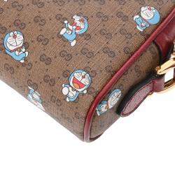 Pre Owned Gucci x Doraemon Micro GG Canvas Messenger bag