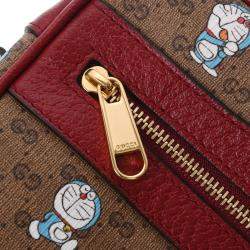 Pre Owned Gucci x Doraemon Micro GG Canvas Messenger bag