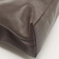 Pre Owned Gucci Brown Leather Gifford Tote