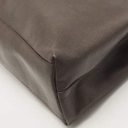 Pre Owned Gucci Brown Leather Gifford Tote