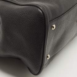 Pre Owned Gucci Black Leather Small Soho Tote