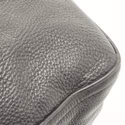 Pre Owned Gucci Black Leather Small Soho Tote