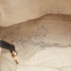 Pre Owned Gucci Black Leather Small Soho Tote