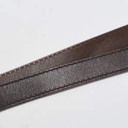 مملوكة مسبقًا Gucci Brown/Beige GG Canvas and Leather Web Zip Bag