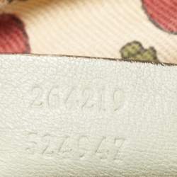 Pre Owned Gucci Mint Green Guccissima Leather Zip Shoulder Bag