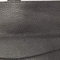 Pre Owned Gucci Black Leather Small Dionysus Shoulder Bag