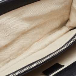 Pre Owned Gucci Black Leather Small Dionysus Shoulder Bag