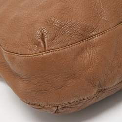 Pre Owned Gucci Brown Leather and Alligator Hobo
