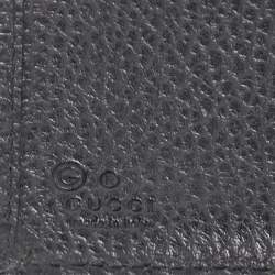 Gucci Black Leather French Wallet