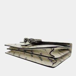 Gucci x Balenciaga White Leather The Hacker Project  Dionysus bag