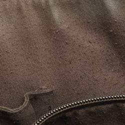 Pre Owned Gucci Beige/Brown GG Supreme Canvas Double Buckle Flap Messenger Bag