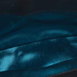 Pre Owned حقيبة غوتشي أوفيديا جلد وكانفاس جي جي سوبريم بيج/أبيض مورد بسلسلة