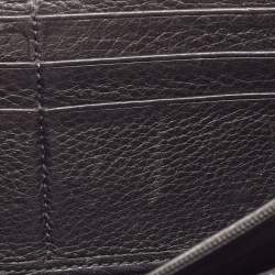 Gucci Black Leather Soho Continental Wallet