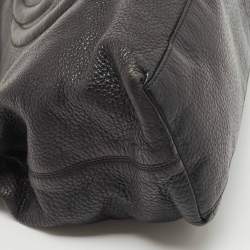 مملوكة مسبقًا Gucci Black Leather Medium Soho Chain Shoulder Bag