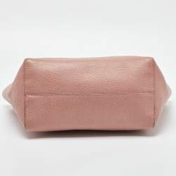 Pre Owned حقيبة يد غوتشي سوينغ جلد حُبيبي وردية صغيرة