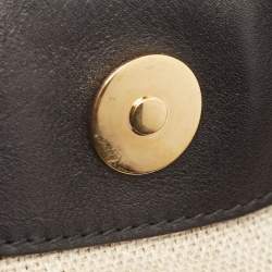 Pre Owned Gucci Black Nubuck Leather Gucci 1970 Bag