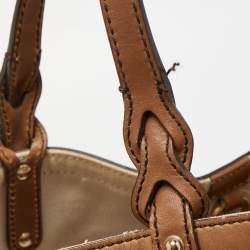 مملوكة مسبقًا حقيبة يد غوتشي GG  صناعة أصلية كانفاس بكيس كبيرة