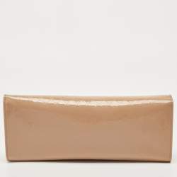 مملوكة مسبقًا Gucci Nude Micro Guccissima Patent Leather Broadway Clutch
