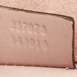 مملوكة مسبقًا Gucci Nude Micro Guccissima Patent Leather Broadway Clutch