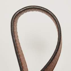 Pre Owned Gucci Brown Leather Medium Bamboo Shopper Tote