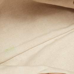 Pre Owned Gucci Brown Leather Medium Bamboo Shopper Tote