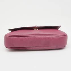 مملوكة مسبقًا Gucci Pink Leather Soho Chain Crossbody Bag