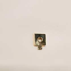Gucci Off White Leather Medium Rajah Shoulder Bag