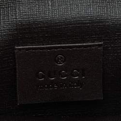 Gucci Beige GG Supreme Canvas Interlocking G French Flap Wallet