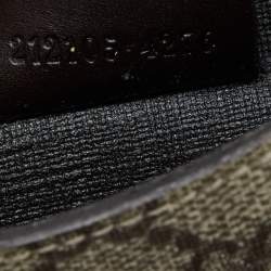Gucci Beige GG Supreme Canvas Interlocking G French Flap Wallet