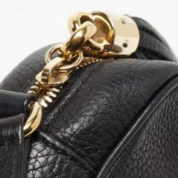 Gucci Black Leather Small Soho Disco Shoulder Bag