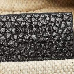 Gucci Black Leather Small Soho Disco Shoulder Bag