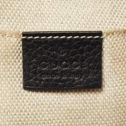 Gucci Black Leather Small Soho Disco Shoulder Bag