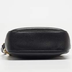 Gucci Black Leather Small Soho Disco Shoulder Bag